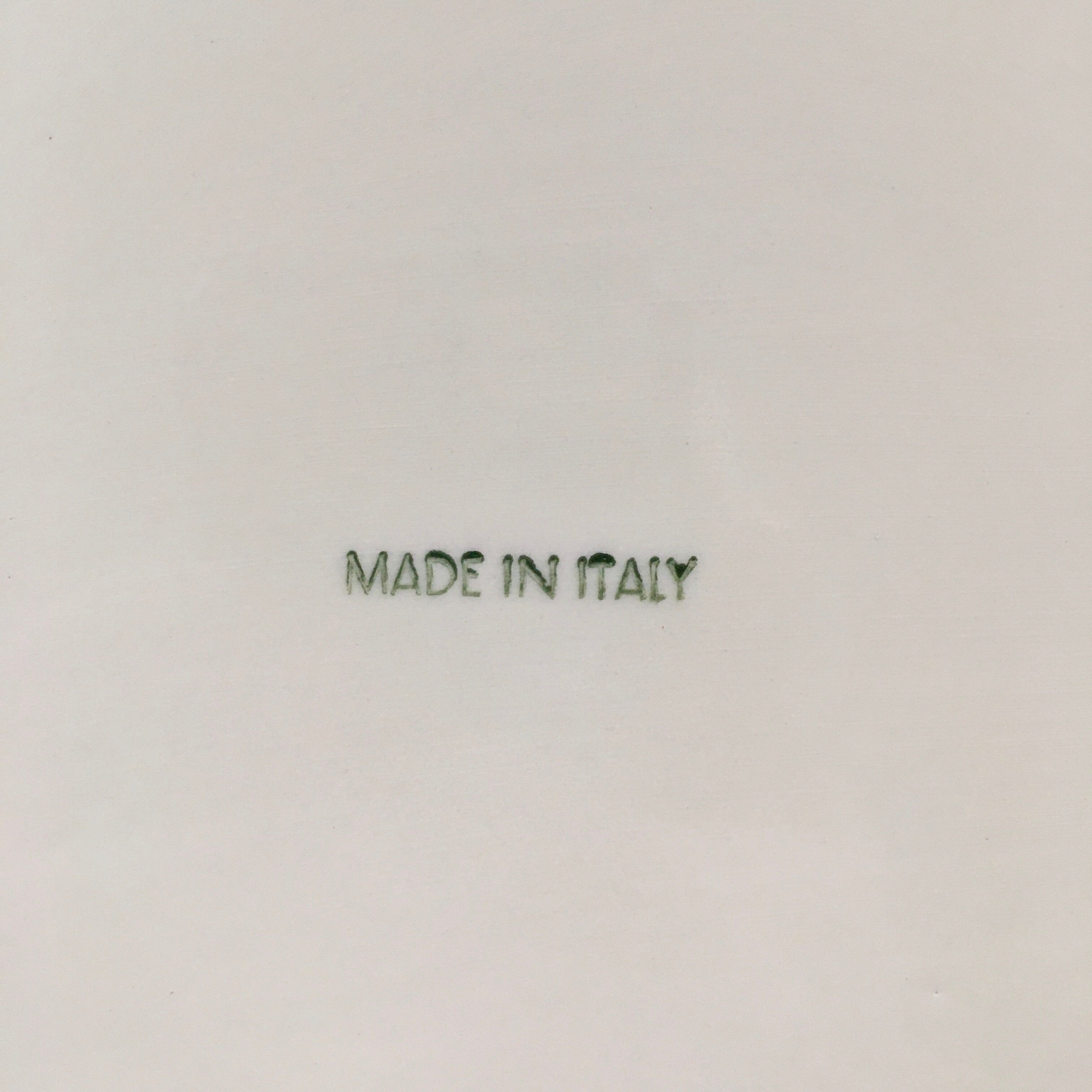 Ivory dish braided effect