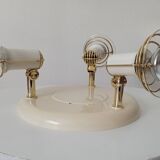 Triple spot ceiling light vintage 80s