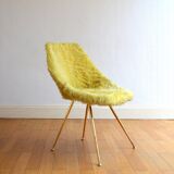 Armchair moumoute Design 1950