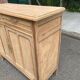 Vintage Parisian Art Deco sideboard renovated in wood 1945