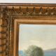 Tableau ancien, paysage provençal, signé, XXe siècle