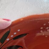 Hand painted Portuguese terracotta dish
