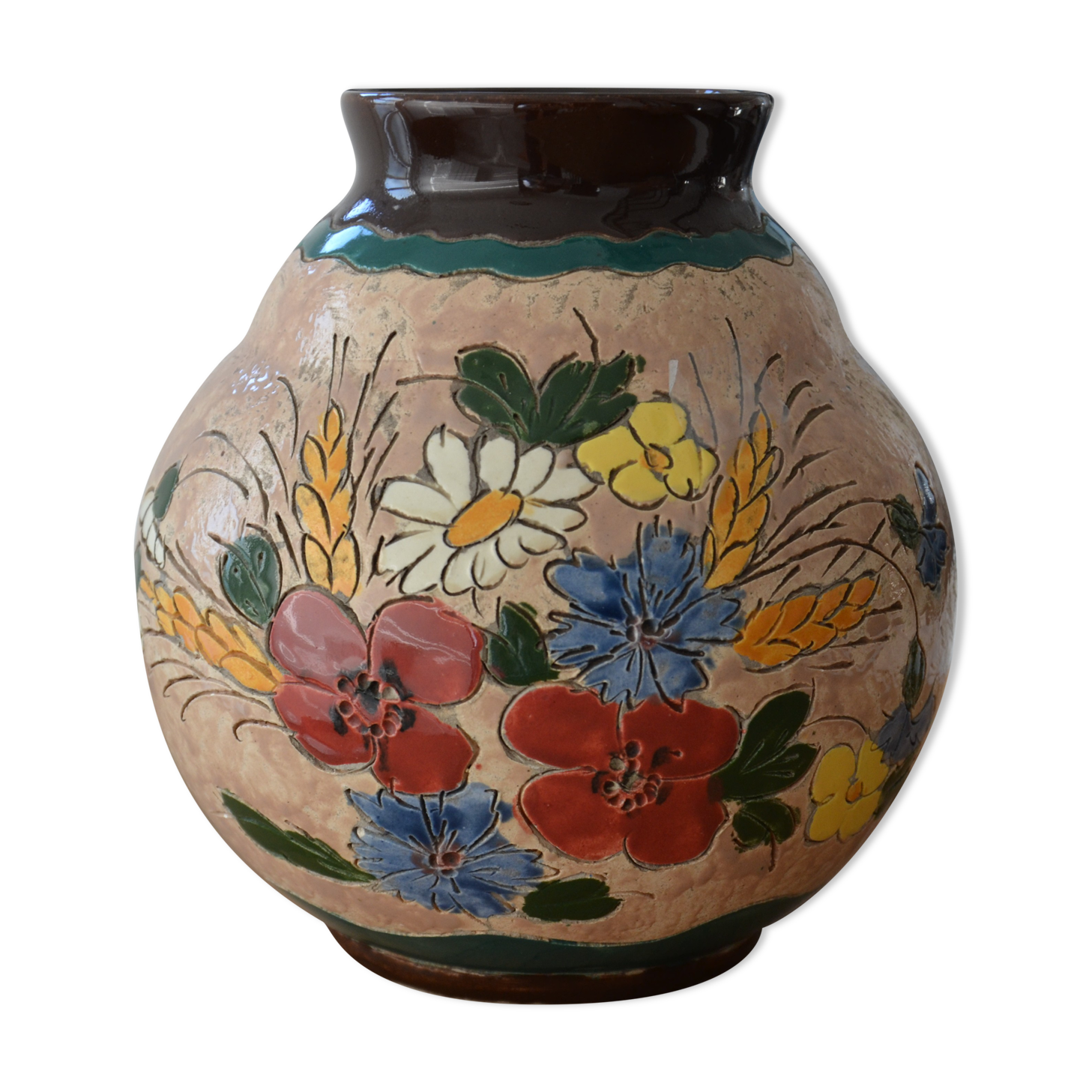 J. Massier vase