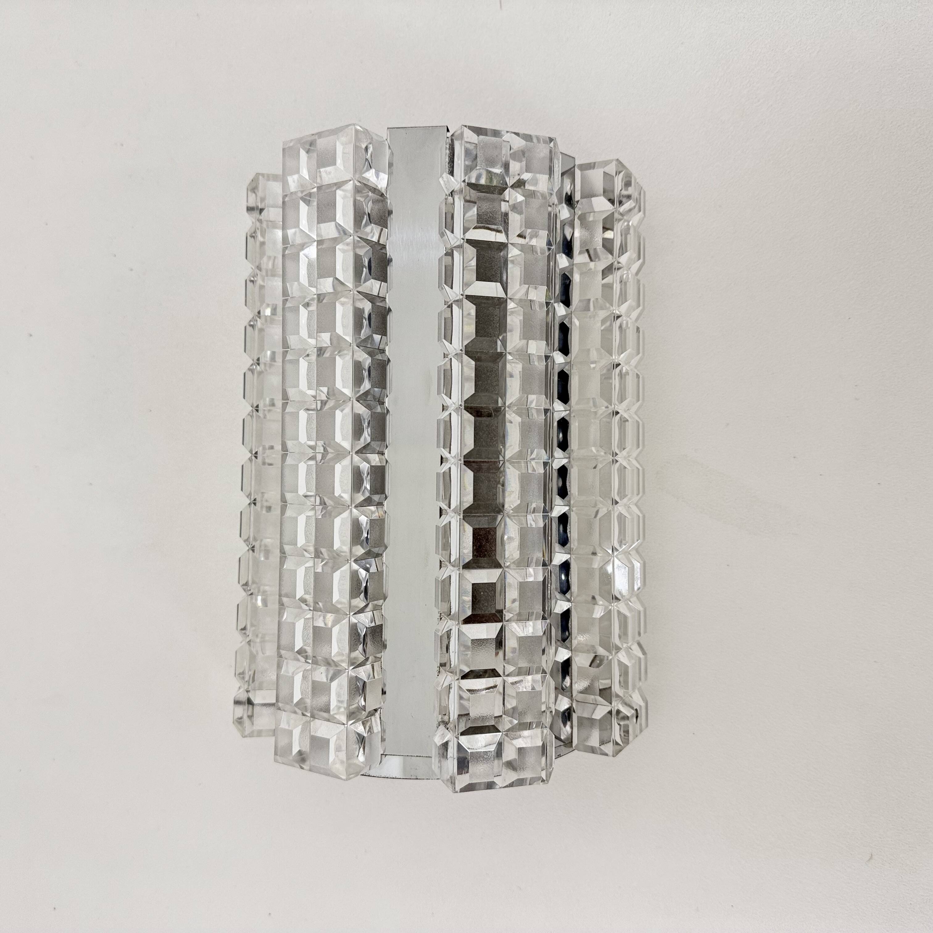 Mid-century design wall lamp sconce , 1970s