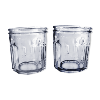 Duo of jam jars