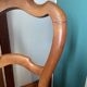 Chaise capitonnée