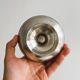 Silver-plated metal presentation bowl