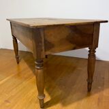 Table pétrin dauphinois en noyer