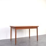 Mid-Century Danish Teak Extendable Dining Table, 1960s.