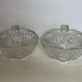Pair of vintage sugar bowls