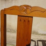 Art Deco bridge chair and 2 matching chairs