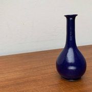 Minimalist mid-century pottery vase by BKW Böttger Keramik Wandsbek, Hamburg, Germany, 1960s.