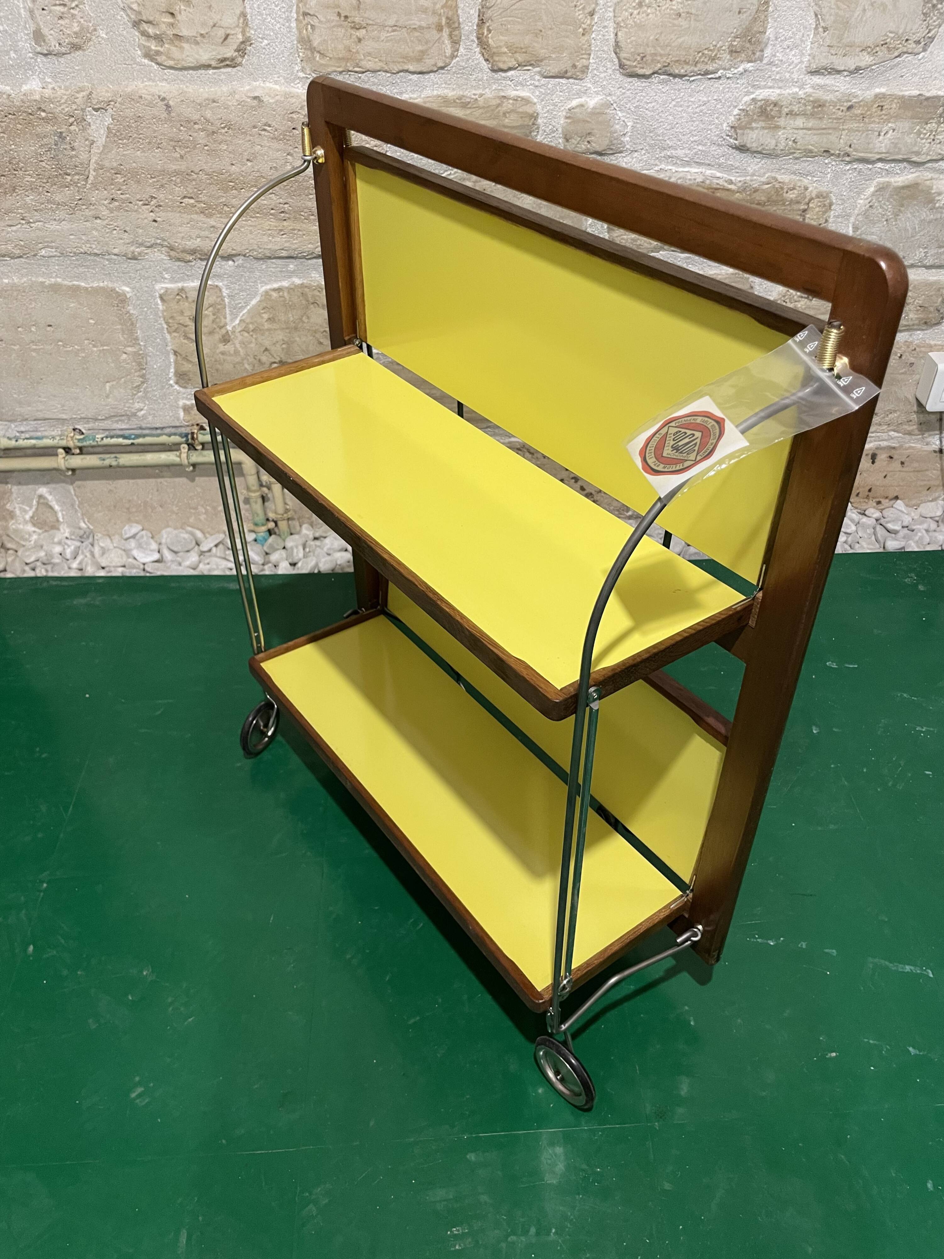 Bocado folding serving cart