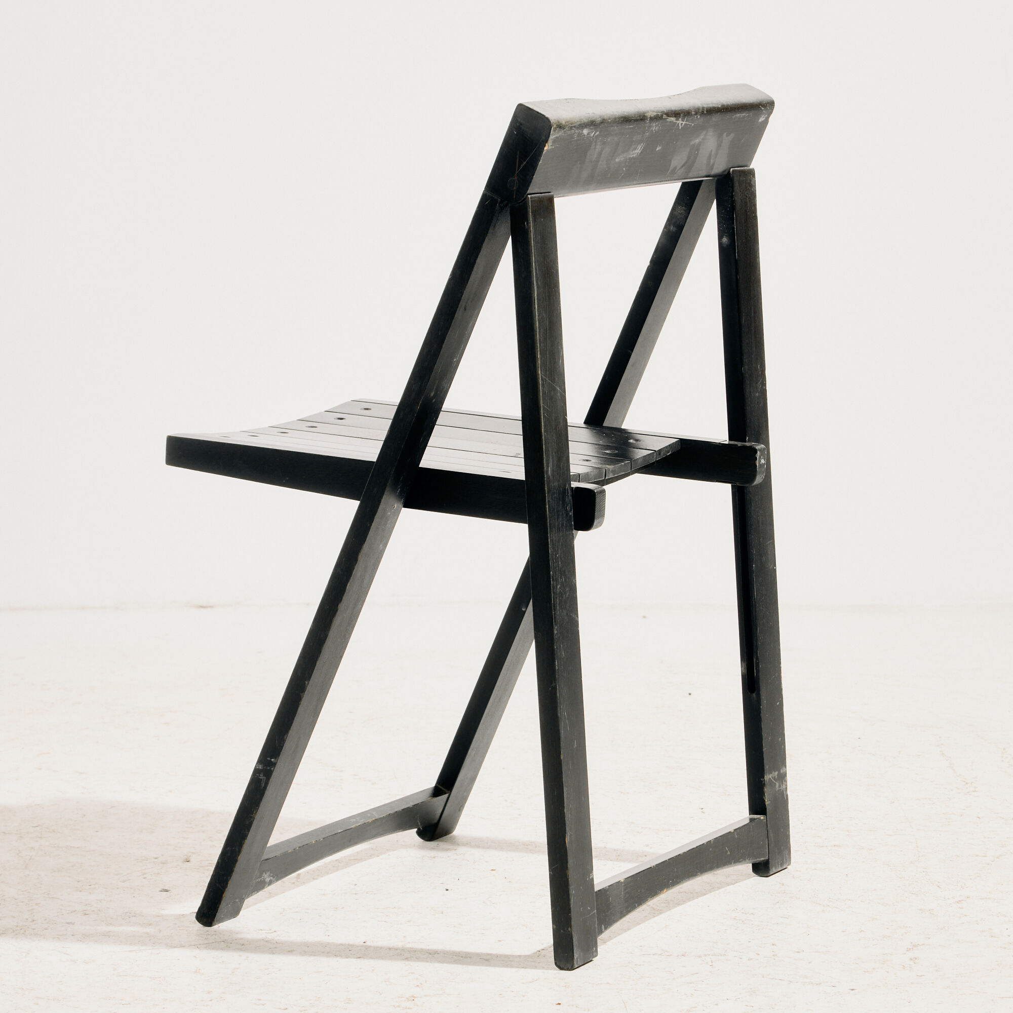 Beech chairs by Aldo Jacober for Alberto Bazzani, set of 2