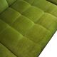 Vintage green velvet canapé made in the 1970s.