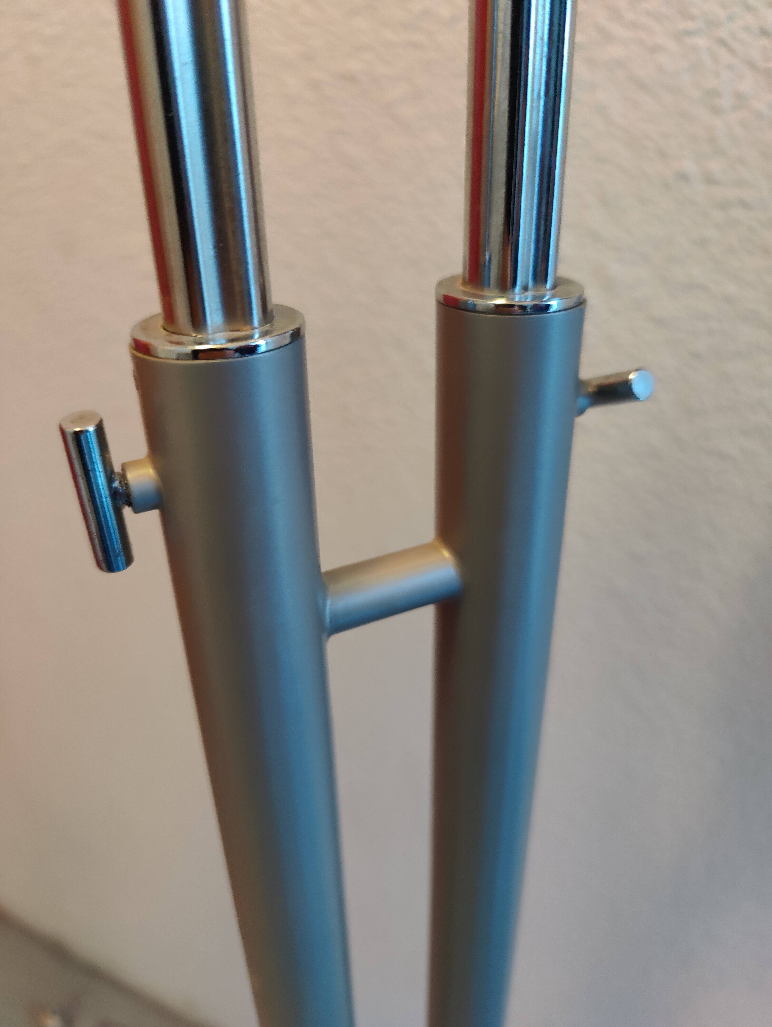 Double floor lamp, Jelken model, Ikea, 1980s