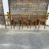 (Lot) 5 Baumann chairs model 83