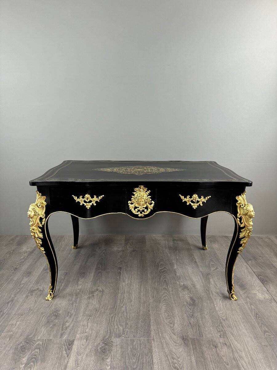 Louis XV style desk, Napoleon III period