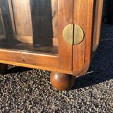 Solid mahogany art deco display case circa 1930