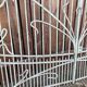 Portail fer forgé XIXe art nouveau deco
