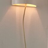 White-plated sconces 1960s