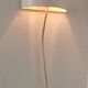 White-plated sconces 1960s