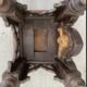 Ancient Gothic seat