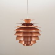 Pendant lamp, Danish design, 1980s, designer: Bent Karlby, manufacture: Lyfa