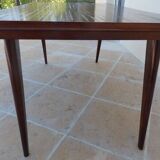 Compass leg table from the 1950s in teak wood – Very good condition