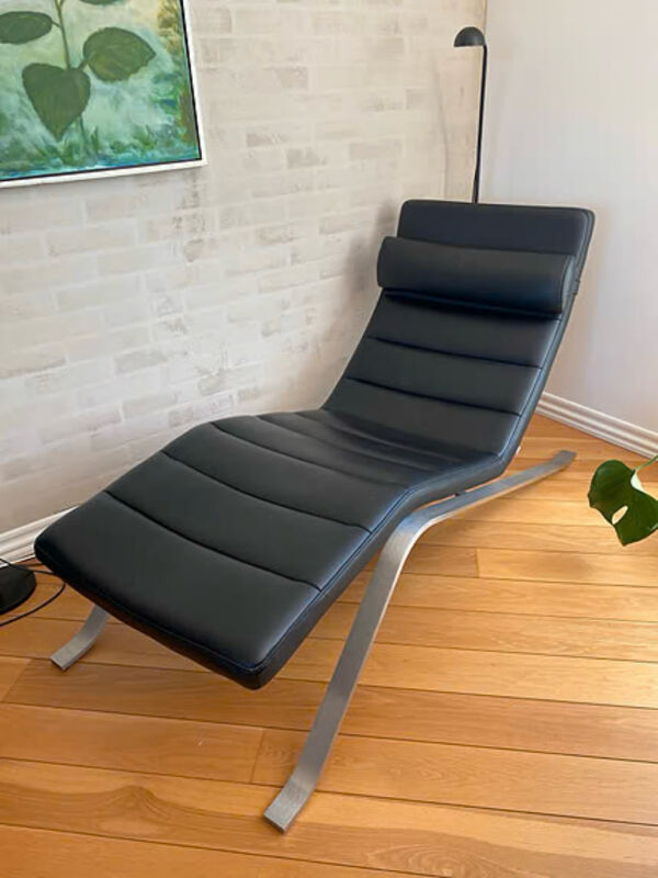 Fauteuil Pavia BoConcept en cuir 82×63×160 cm