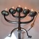 Brutalist 5-light candelabra 1950/1960.