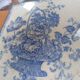 Magnificent Old Trivet Earthenware & Wood - Country Chic Style 26cm