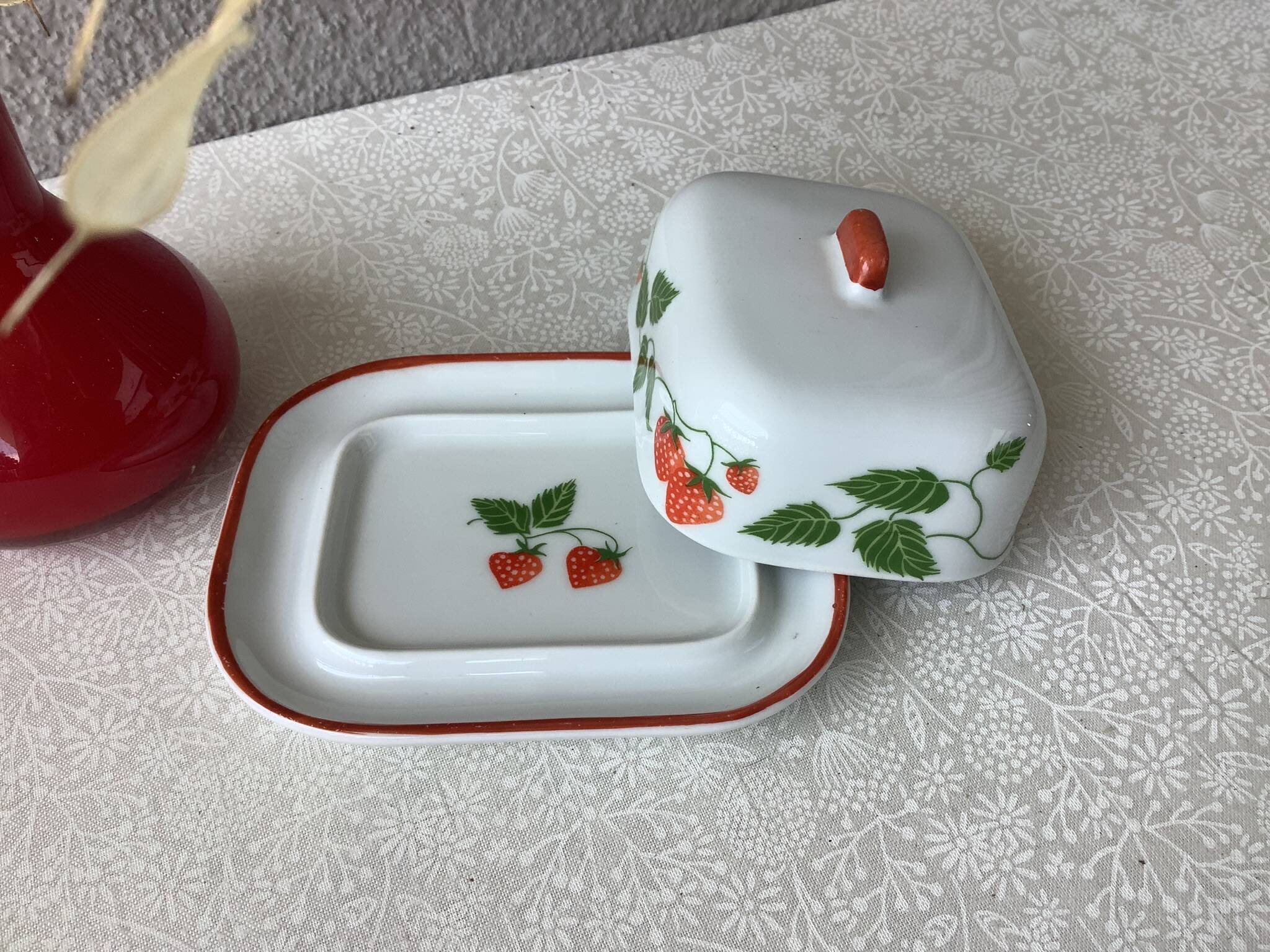 Beurrier Pillivuyt porcelaine individuel
