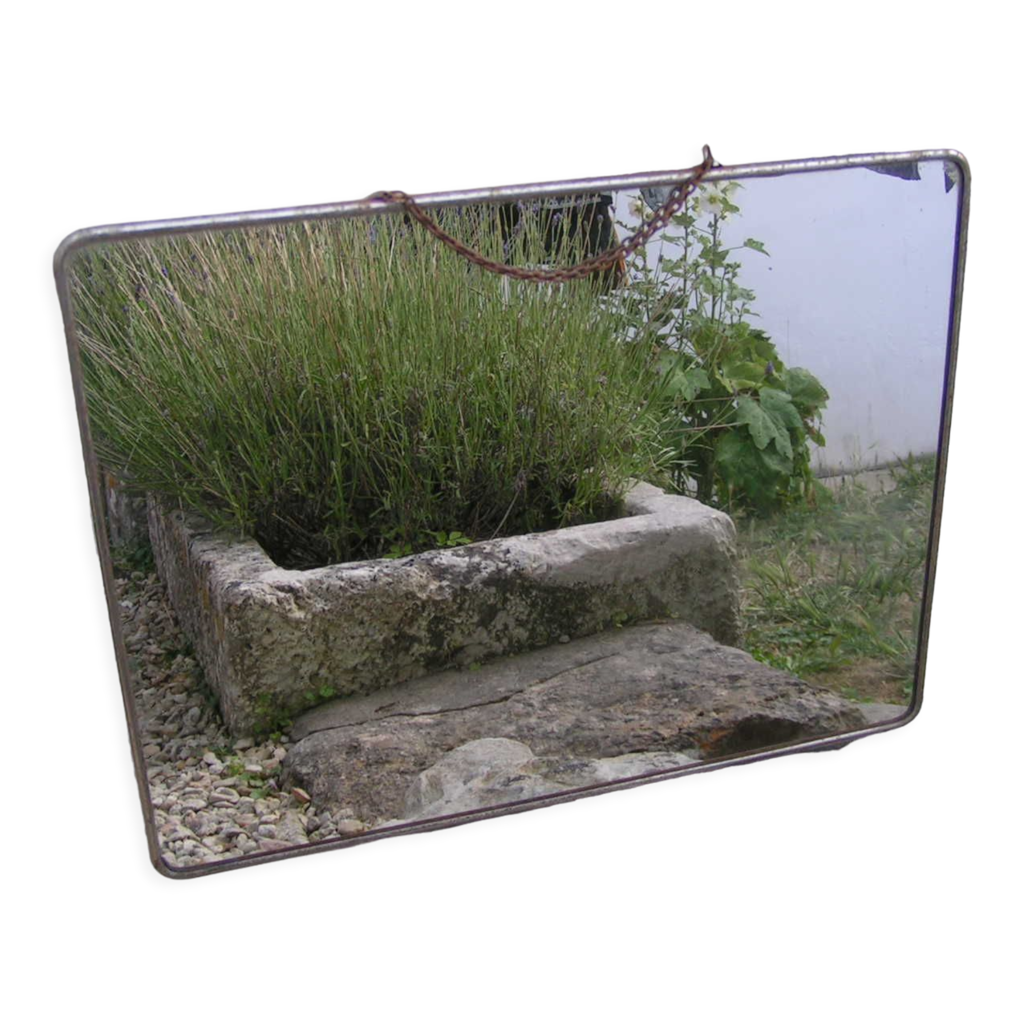 Barber mirror 60s, 40X30 cm