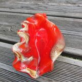 Vallauris ceramic conch shell empty pocket