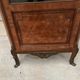 Louis XVI style one-door display case in 20th century wood marquetry