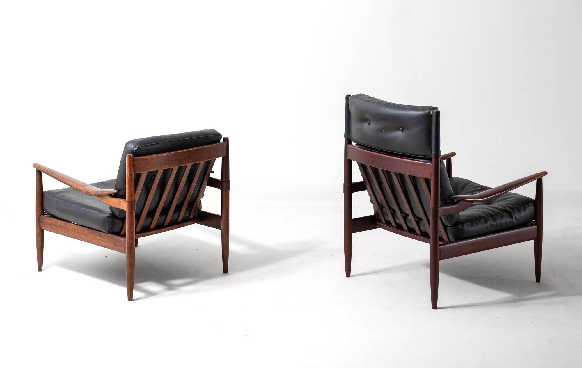 Set of modernist lounge chairs by BEKA, 1960s