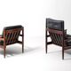 Set of modernist lounge chairs by BEKA, 1960s