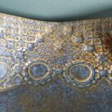 AP ceramic trinket tray with lace-like embroidery effect