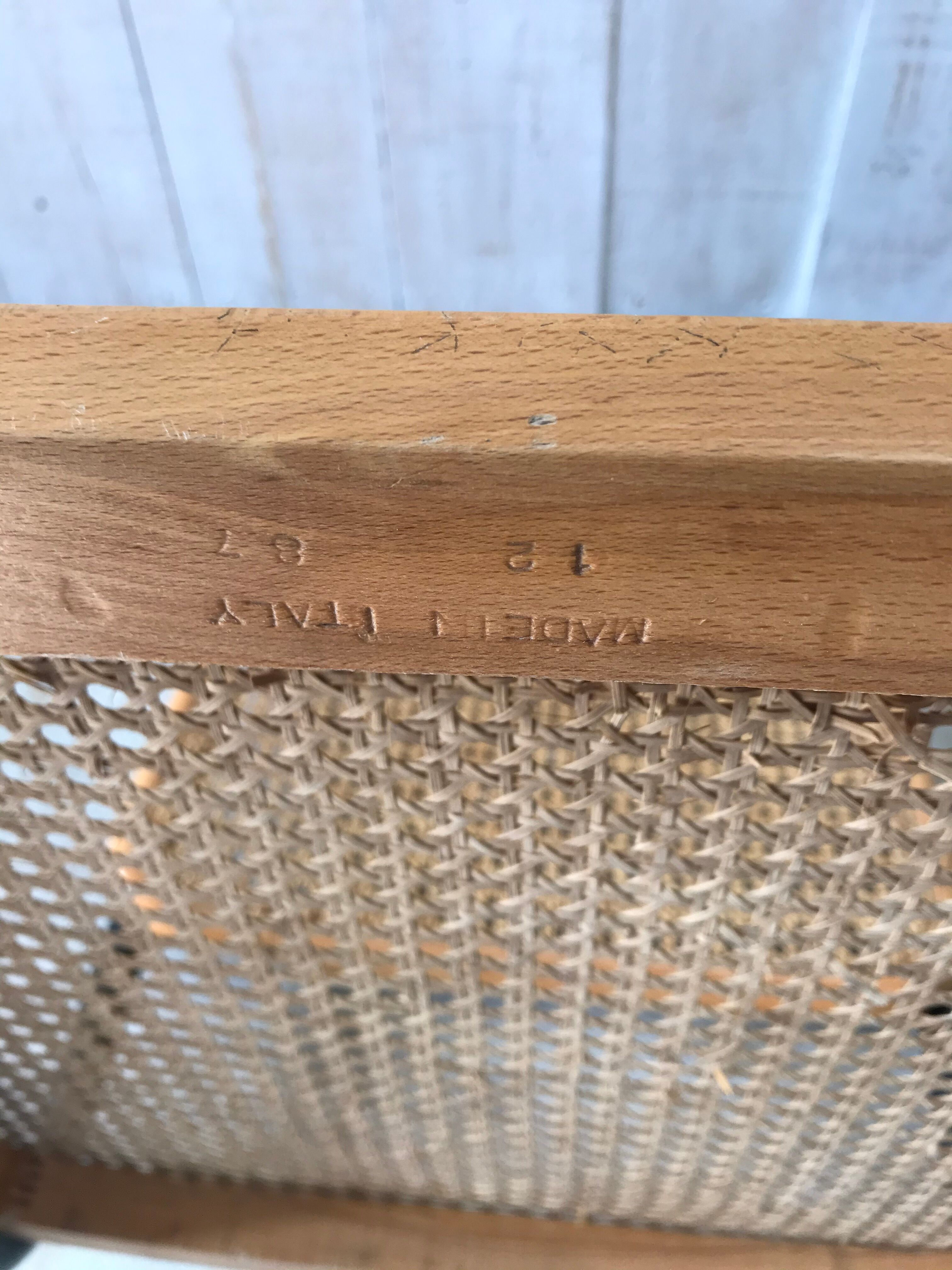 Black/beech B32 chair