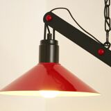 Danish suspension with balance counterweight