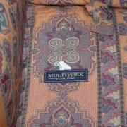 Multiyork Countryhouse Removable Fabric Armchair in the Howard Arm style
