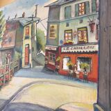 Tableau Montmartre passage Cottin