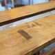 Pair of chestnut benches