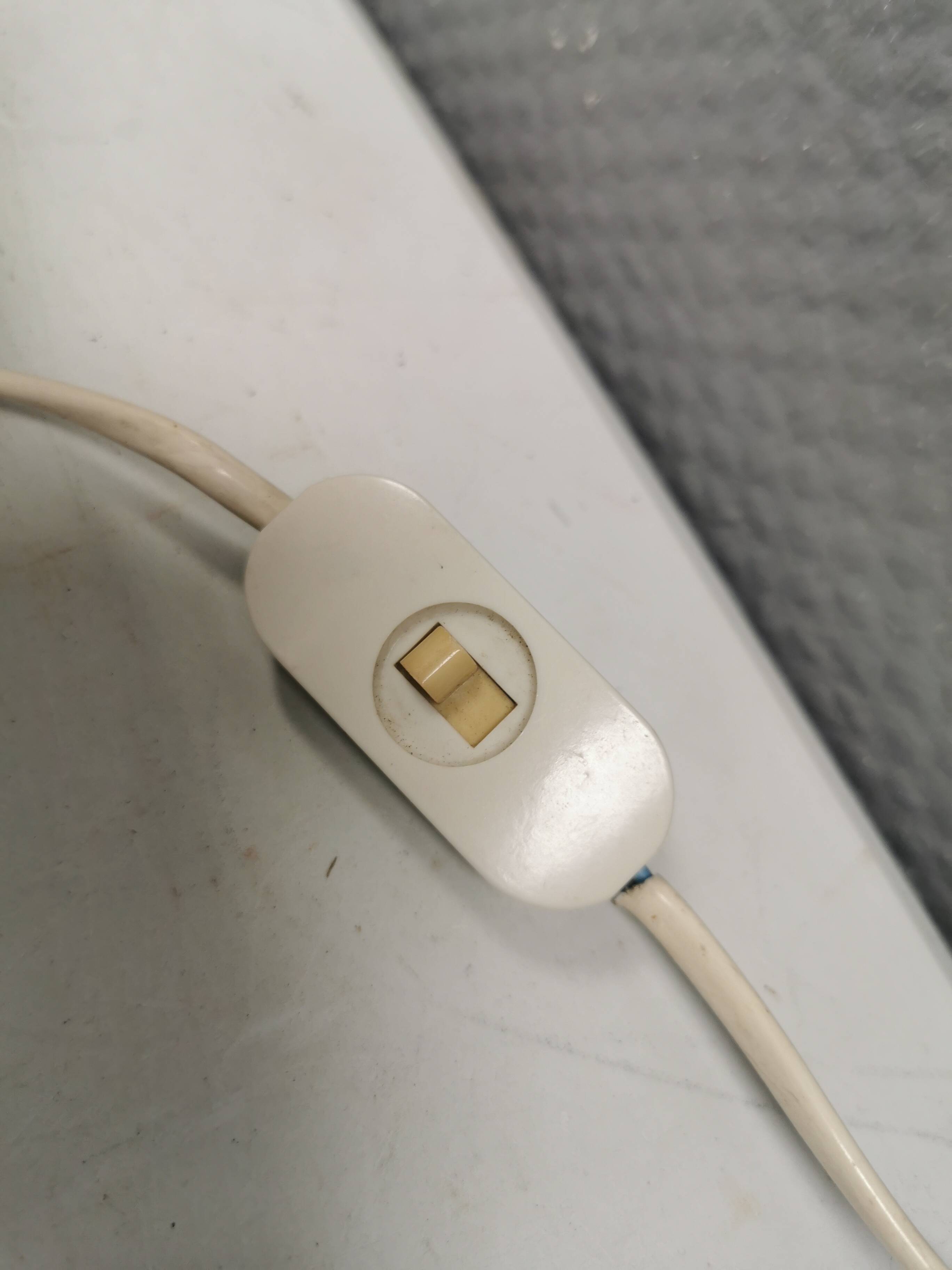 Older ceramic table lamp with beautiful details.