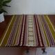 6 serviettes de table trame lin/coton colorées 48 x 32