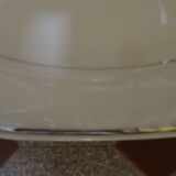 Plat ovale blanc