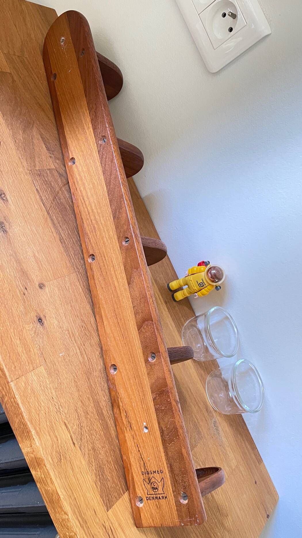 Scandinavian teak shelf by digsmed 1964 - denmark