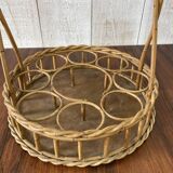 Vintage wicker basket
