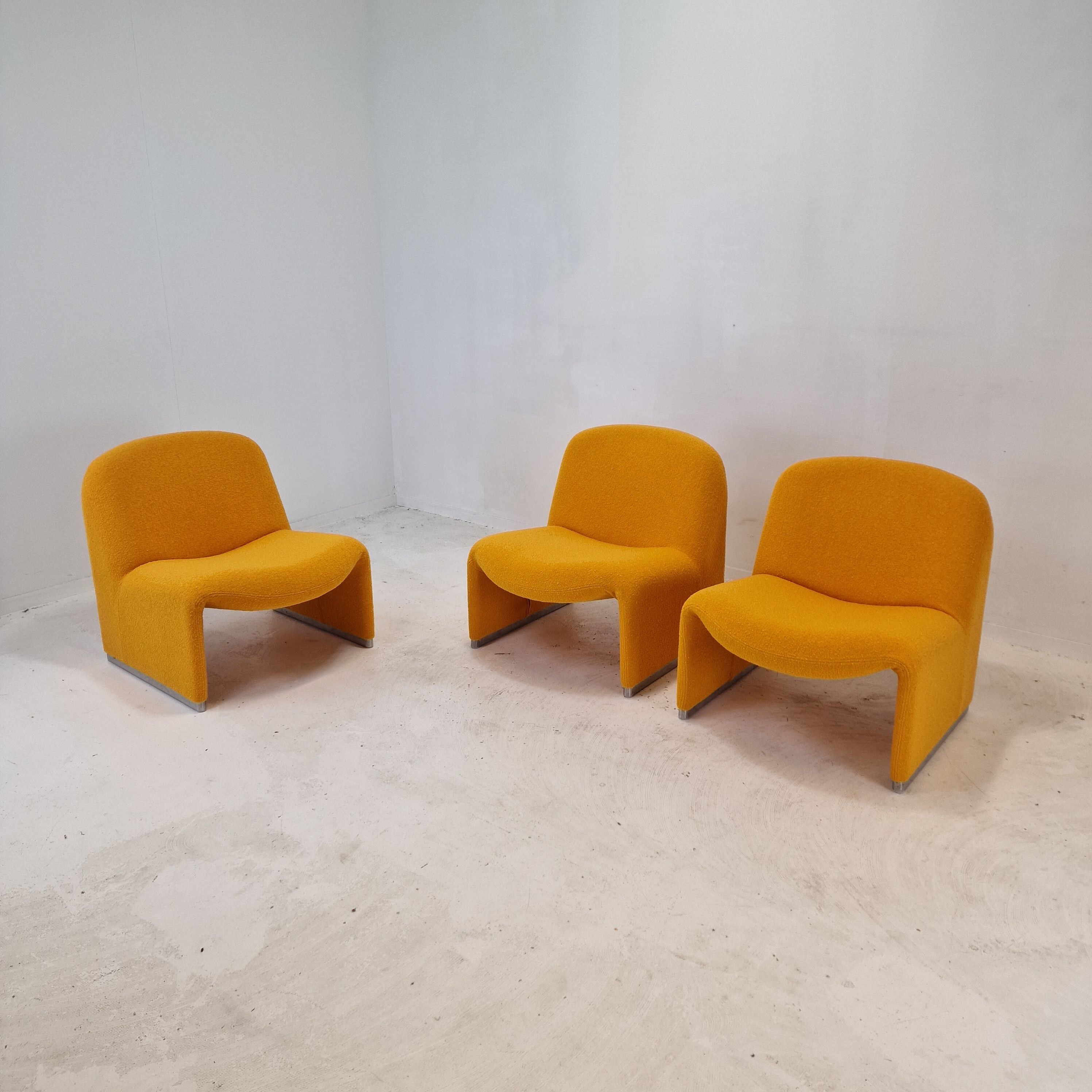 Alky armchair by Giancarlo Piretti published by Castelli 1980s